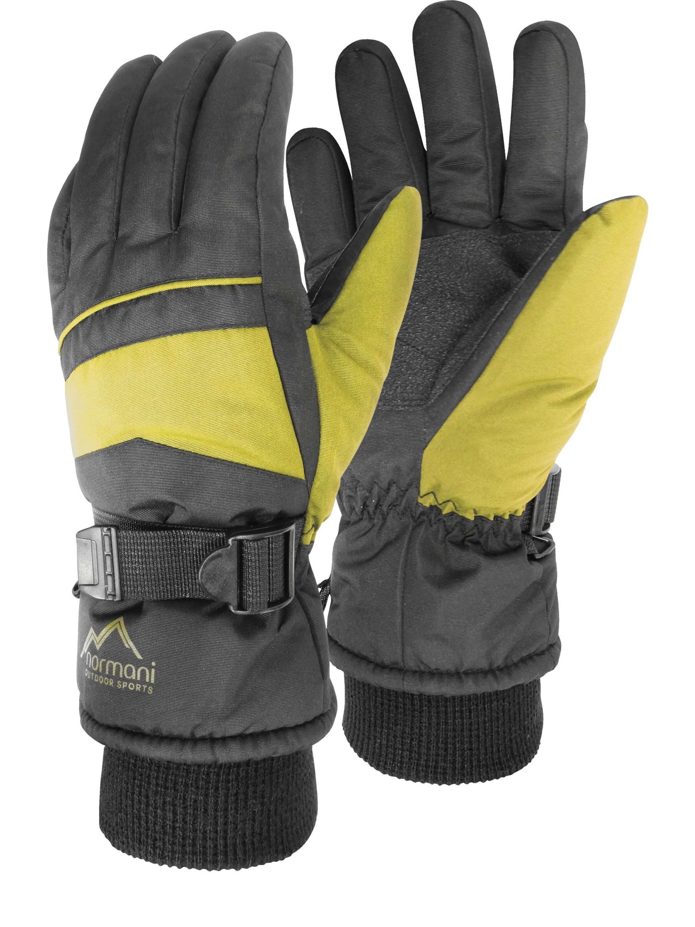 normani Vingerhandschoenen ' Snowguard ProTect II ' in Geel