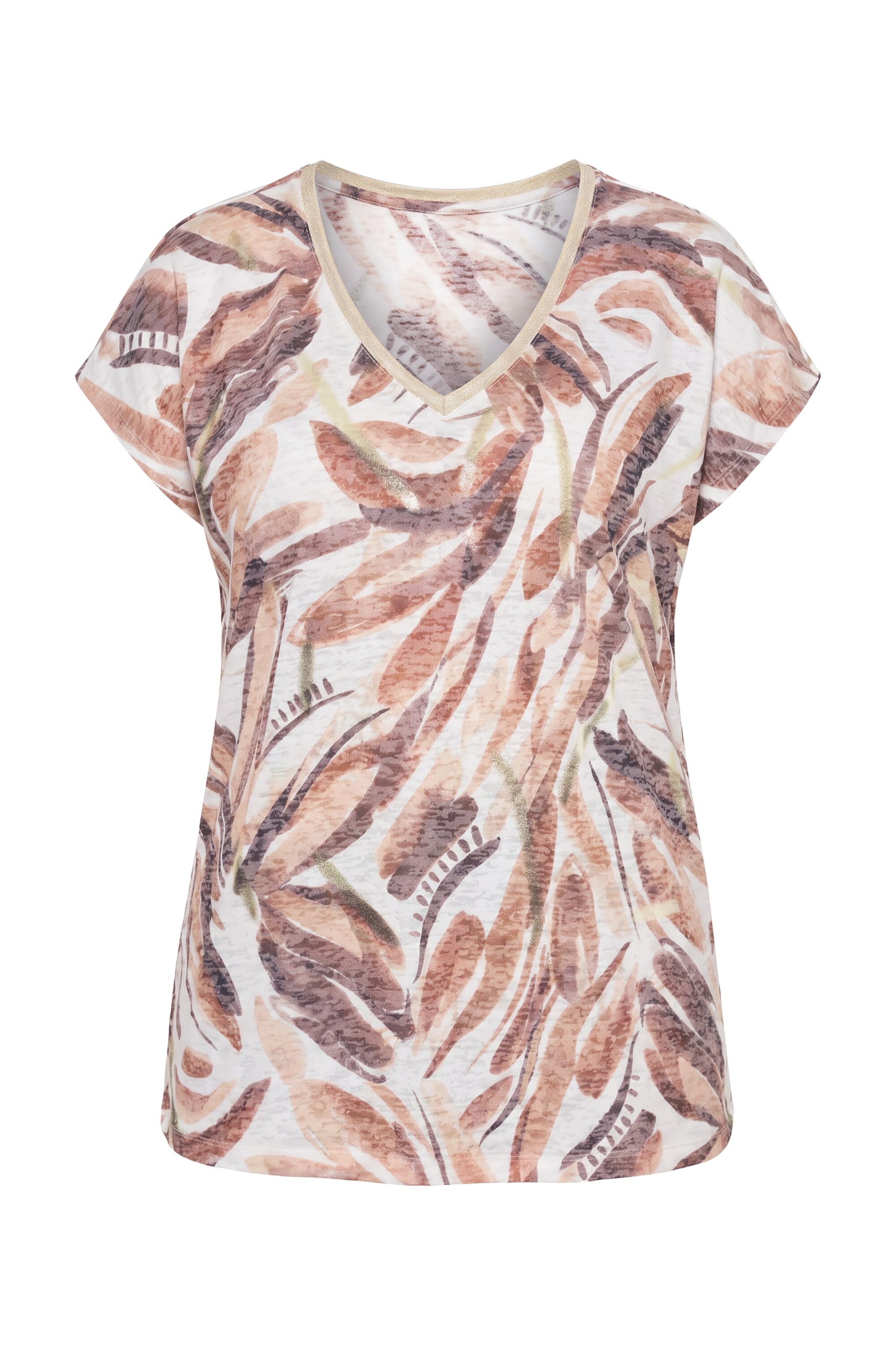 Ulla Popken Shirt in M-L in Brown / Mixed colours, Item view