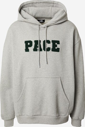 Pacemaker Sweatshirt 'Lennox' in graumeliert / dunkelgrün, Produktansicht