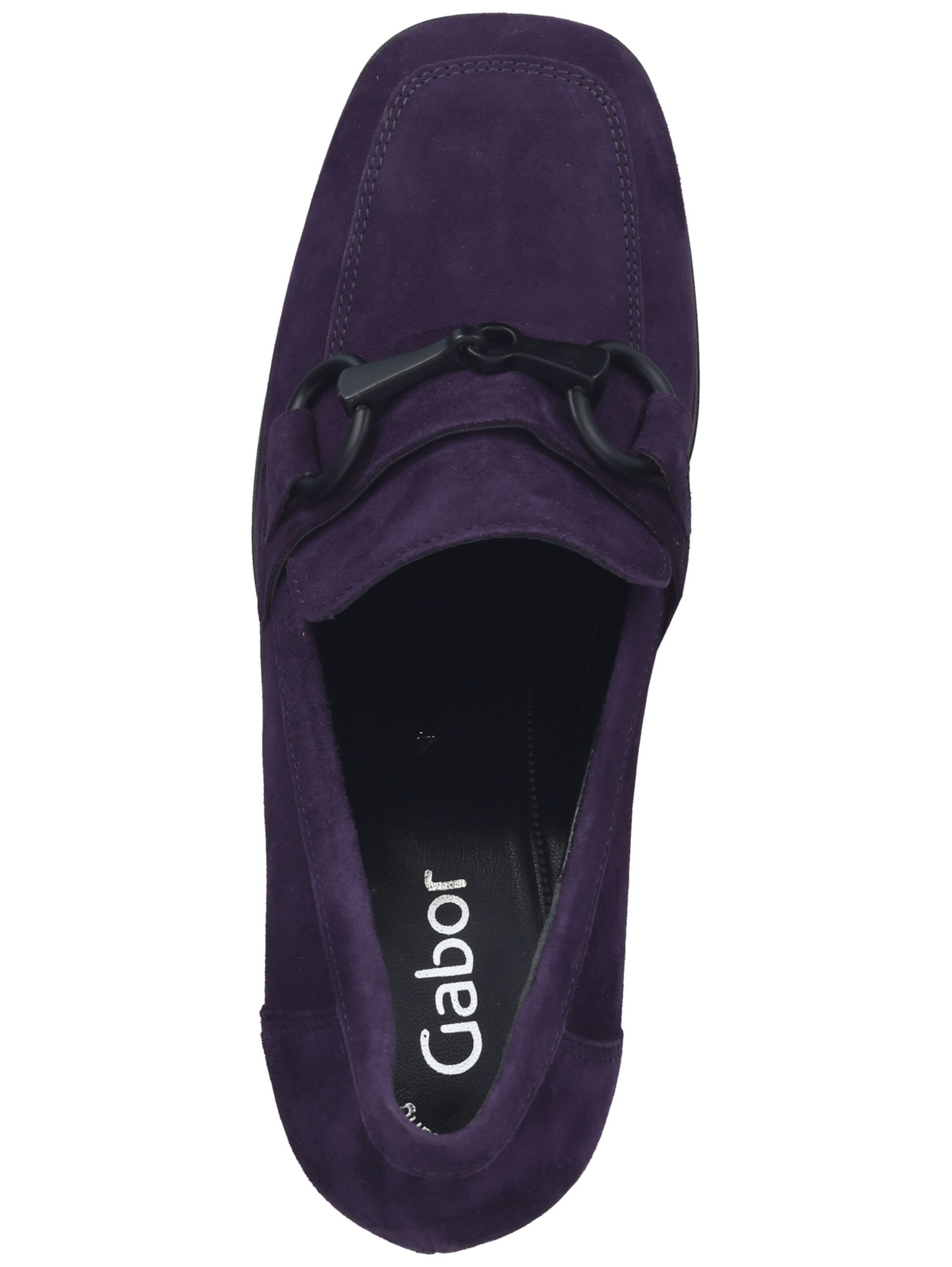 GABOR Platform Heels in Purple