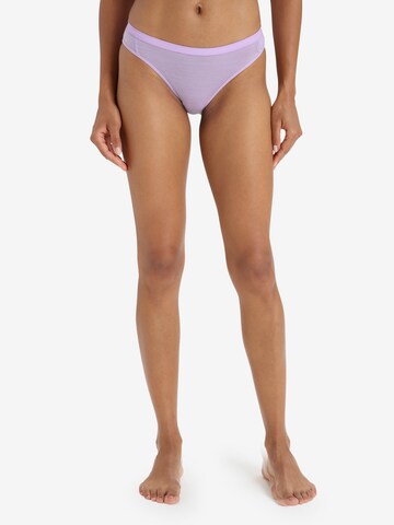 ICEBREAKER Athletic Underwear 'Siren' in Purple: front