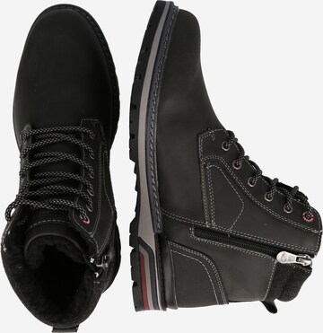 Dockers by Gerli - Botas con cordones en negro