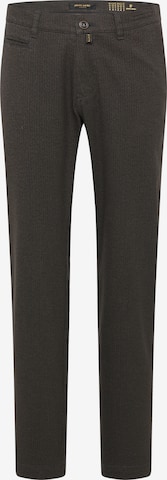 PIERRE CARDIN Chino Pants 'Lyon' in Brown: front