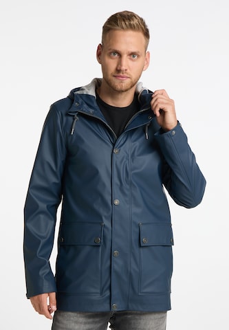 MO Weatherproof jacket in Blue: front