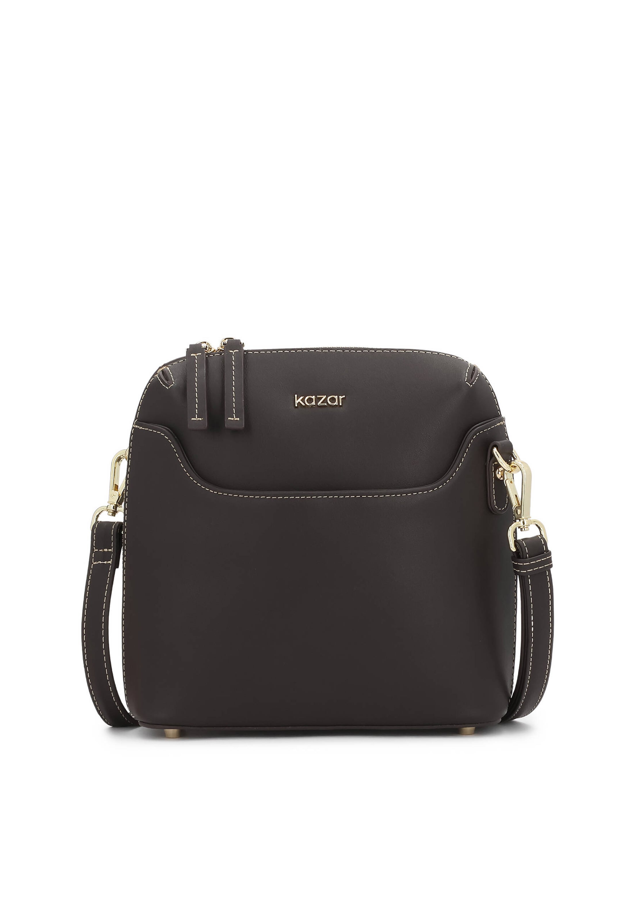 Sacs à main Kazar en marron : devant