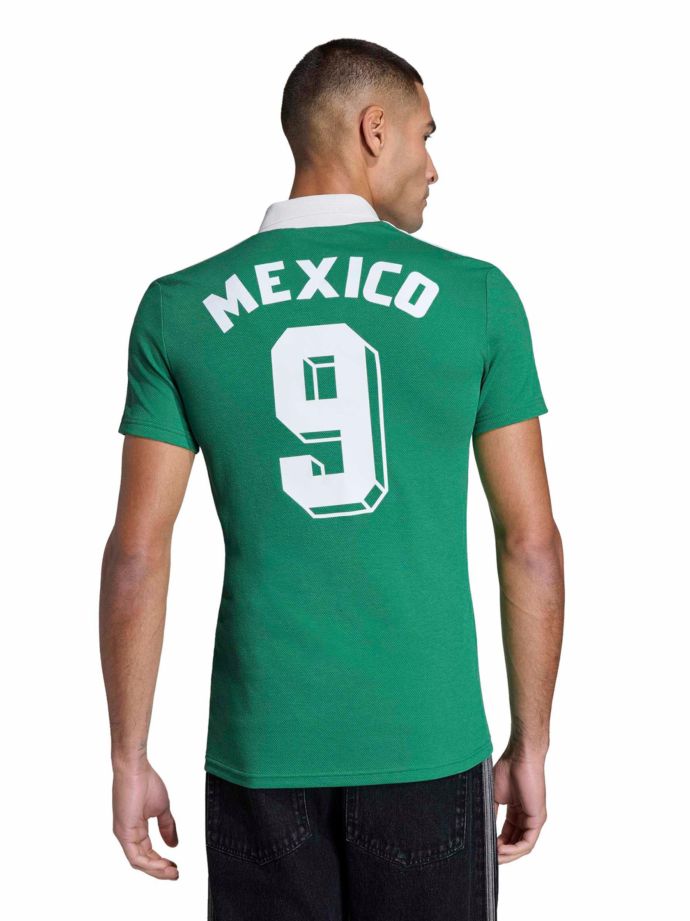ADIDAS PERFORMANCE Trikot 'Mexiko 1986' – zelená: přední strana
