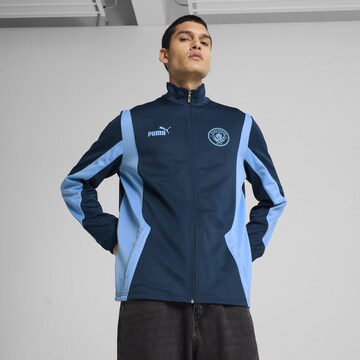Veste de sport 'Manchester City ftblNRGY+' PUMA en bleu