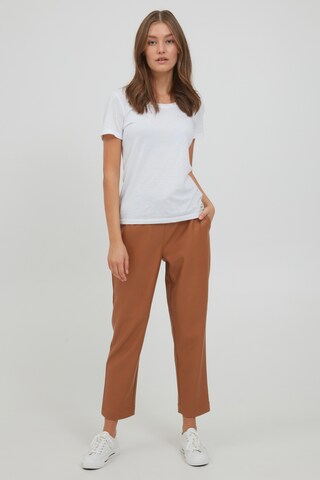 Oxmo Regular Jogger Pants 'PAULIA' in Braun