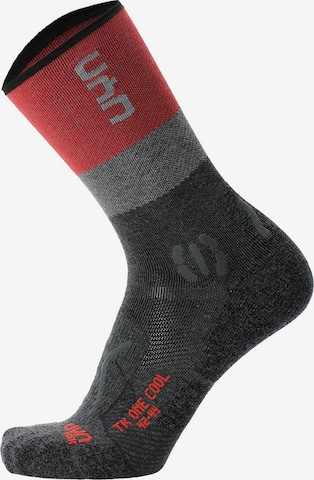 Chaussettes de sport Uyn en gris : devant