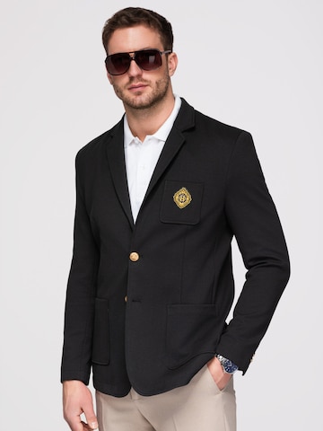 Ombre Regular Fit Sakko‌‌‌‌‌‌‌ in Schwarz: Vorderseite