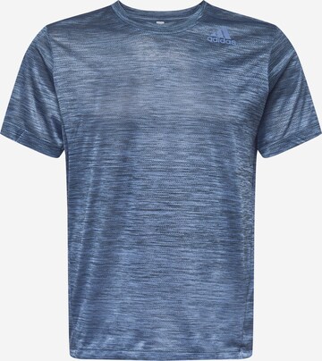 Coupe regular T-Shirt fonctionnel ADIDAS SPORTSWEAR en bleu : devant