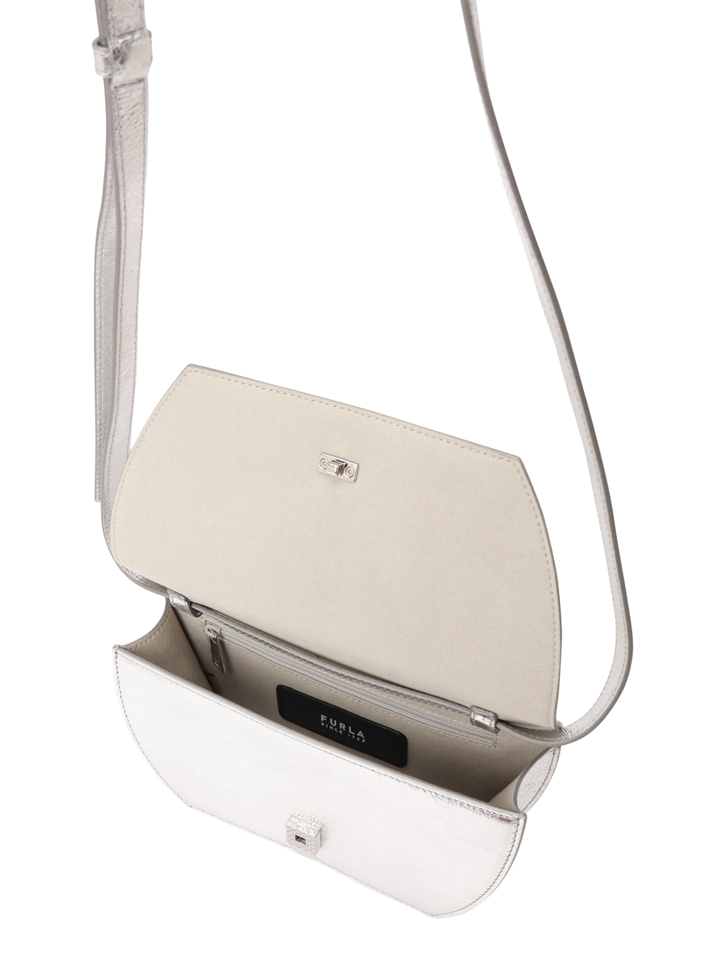 FURLA Torba na ramię w kolorze srebrny