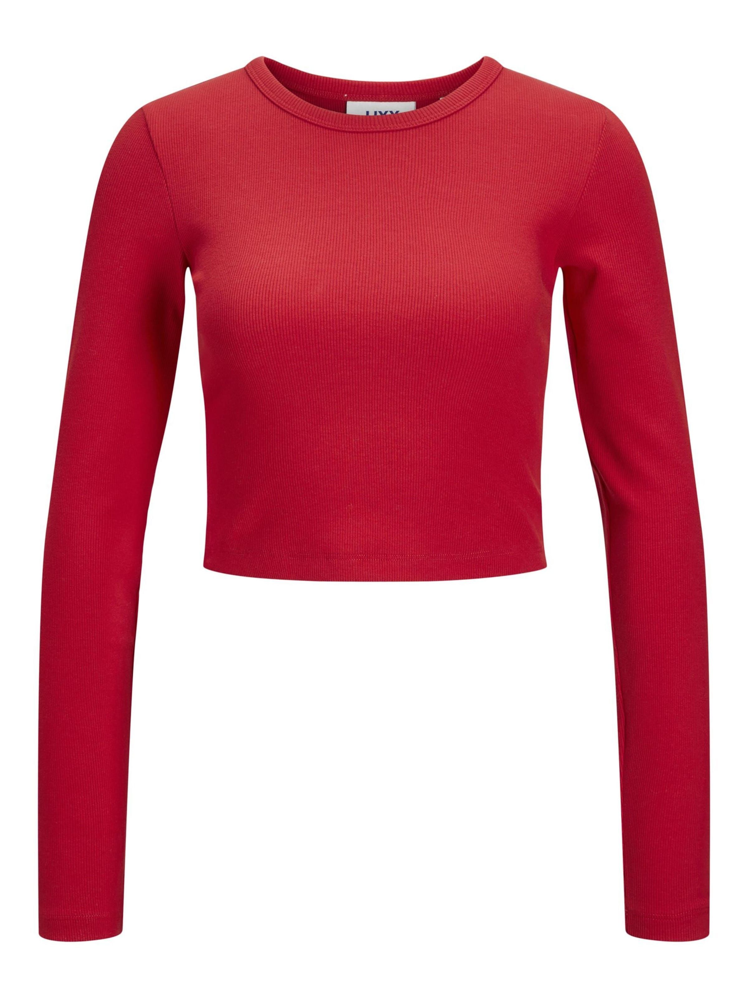 JJXX Shirt 'JXFELINE' in Red: front