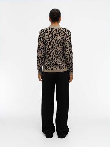 OBJECT Sweater 'Ray' in Brown