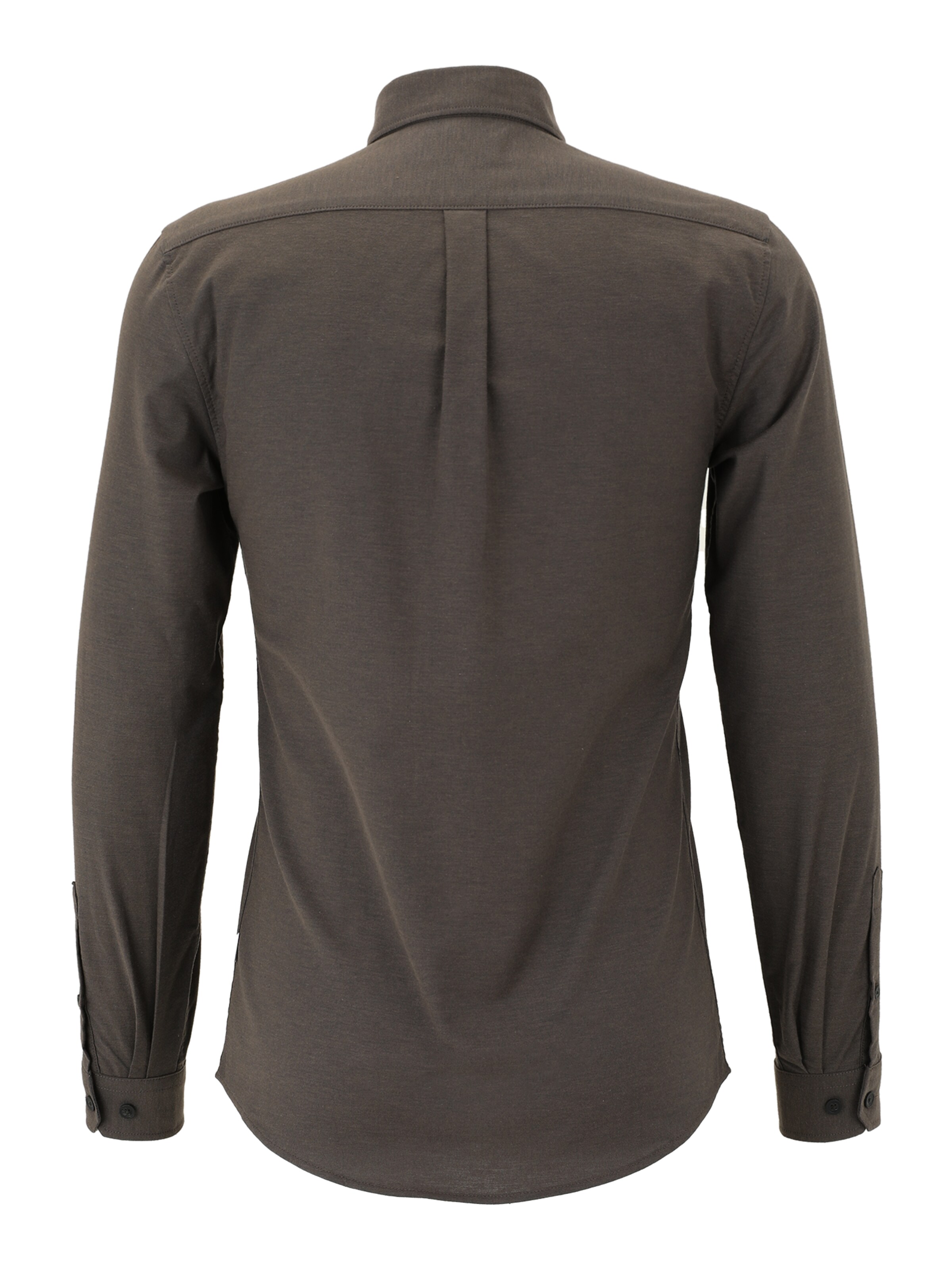 Lindbergh Slim Fit Skjorte i brun