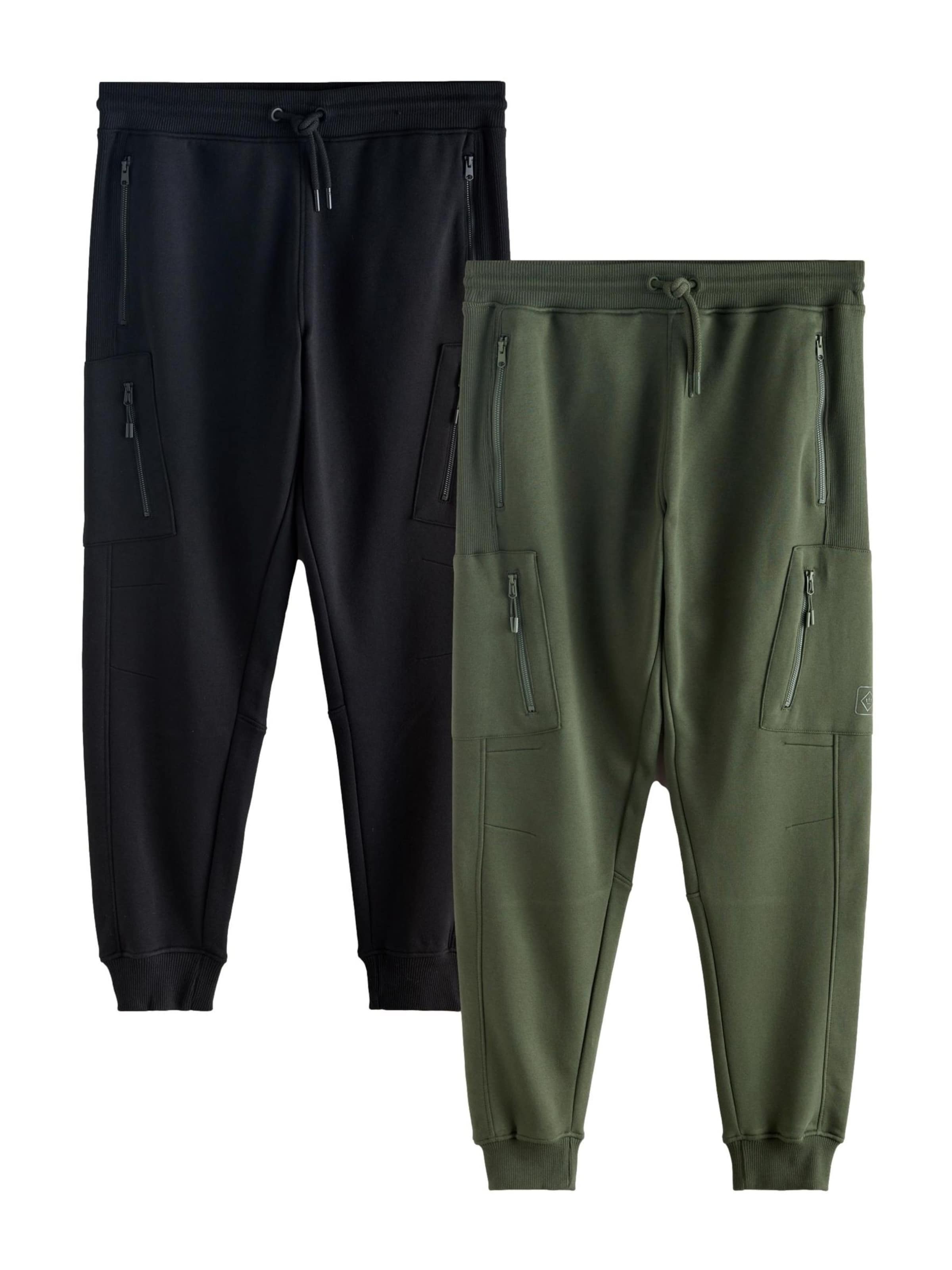 Tapered Pantaloni sportivi di Next in verde: frontale