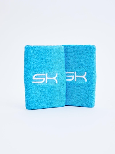SPORTKIND Bandeau de transpiration 'Large' en One Size en turquoise, Vue avec produit