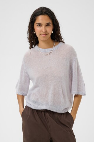 Pull-over SAINT TROPEZ en violet : devant