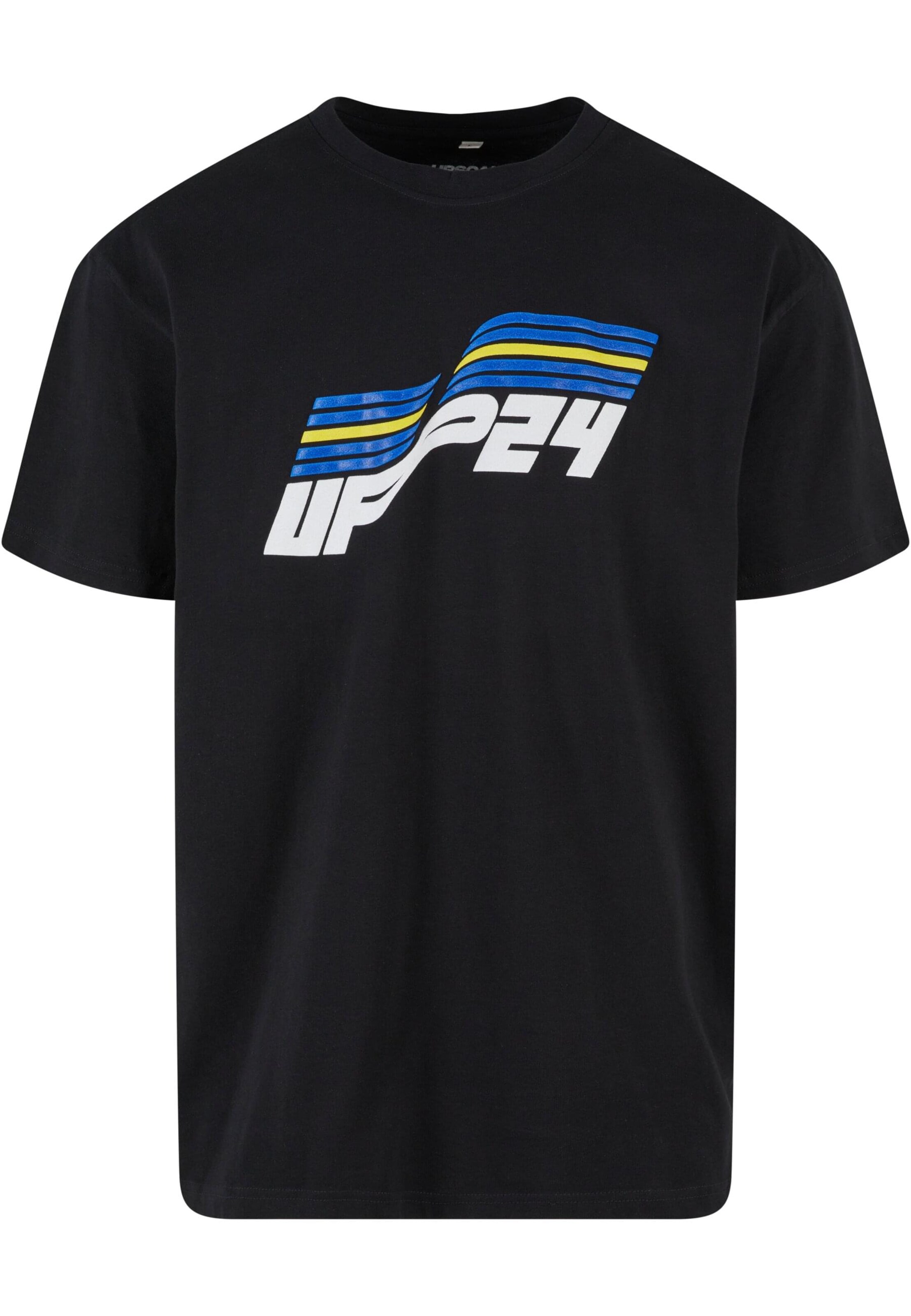 T-Shirt MT Upscale en noir : devant
