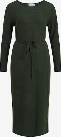 VILA Knitted dress 'Award' in Green: front