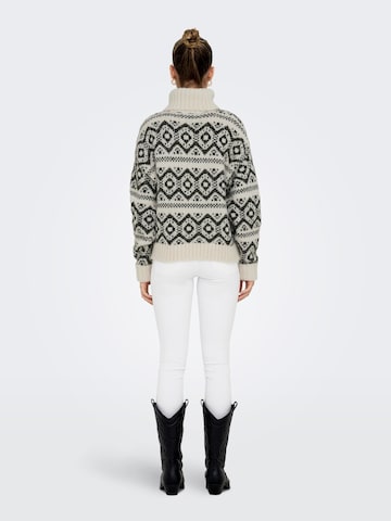 ONLY Pullover 'CARIN' in Beige