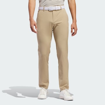 ADIDAS PERFORMANCE Regular Workout Pants 'Ultimate 365' in Beige: front