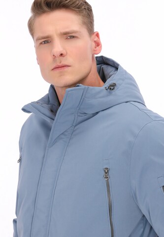 DreiMaster Vintage - Sobretudo meia-estação em azul