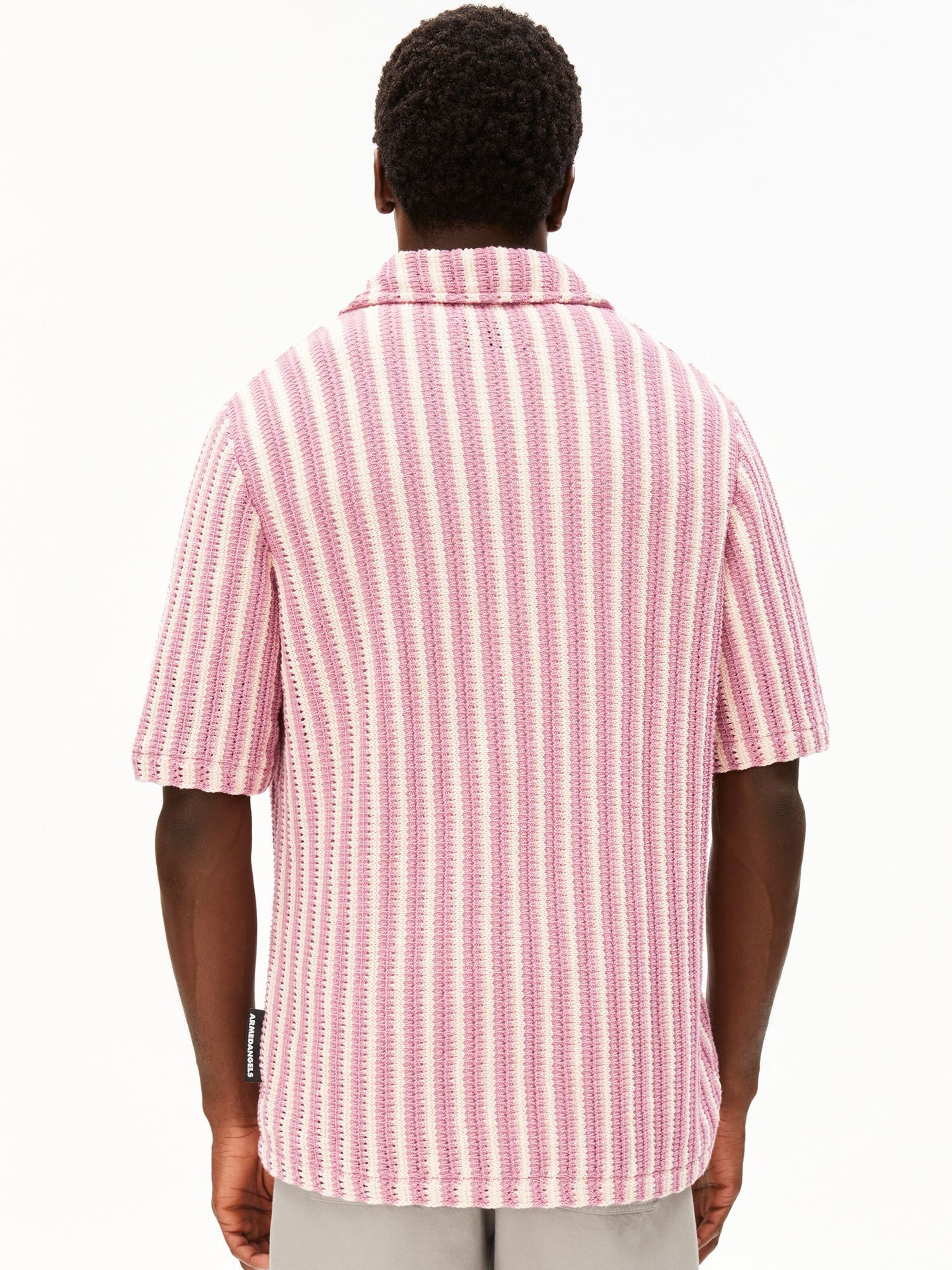 ARMEDANGELS Comfort fit Button Up Shirt in Mixed colours: front