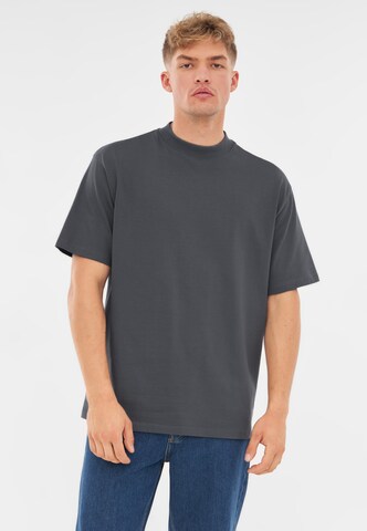 Johnny Urban Tričko 'Sammy Oversized' – šedá: přední strana