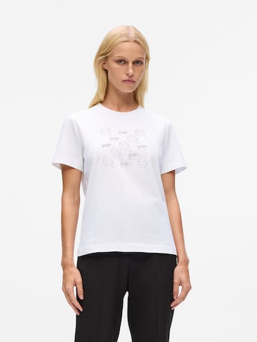 Karl Lagerfeld Shirts 'Ikon' i hvid: forside