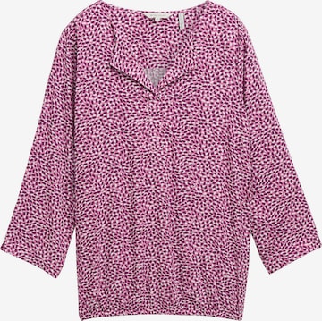 TOM TAILOR Blus i lila: framsida