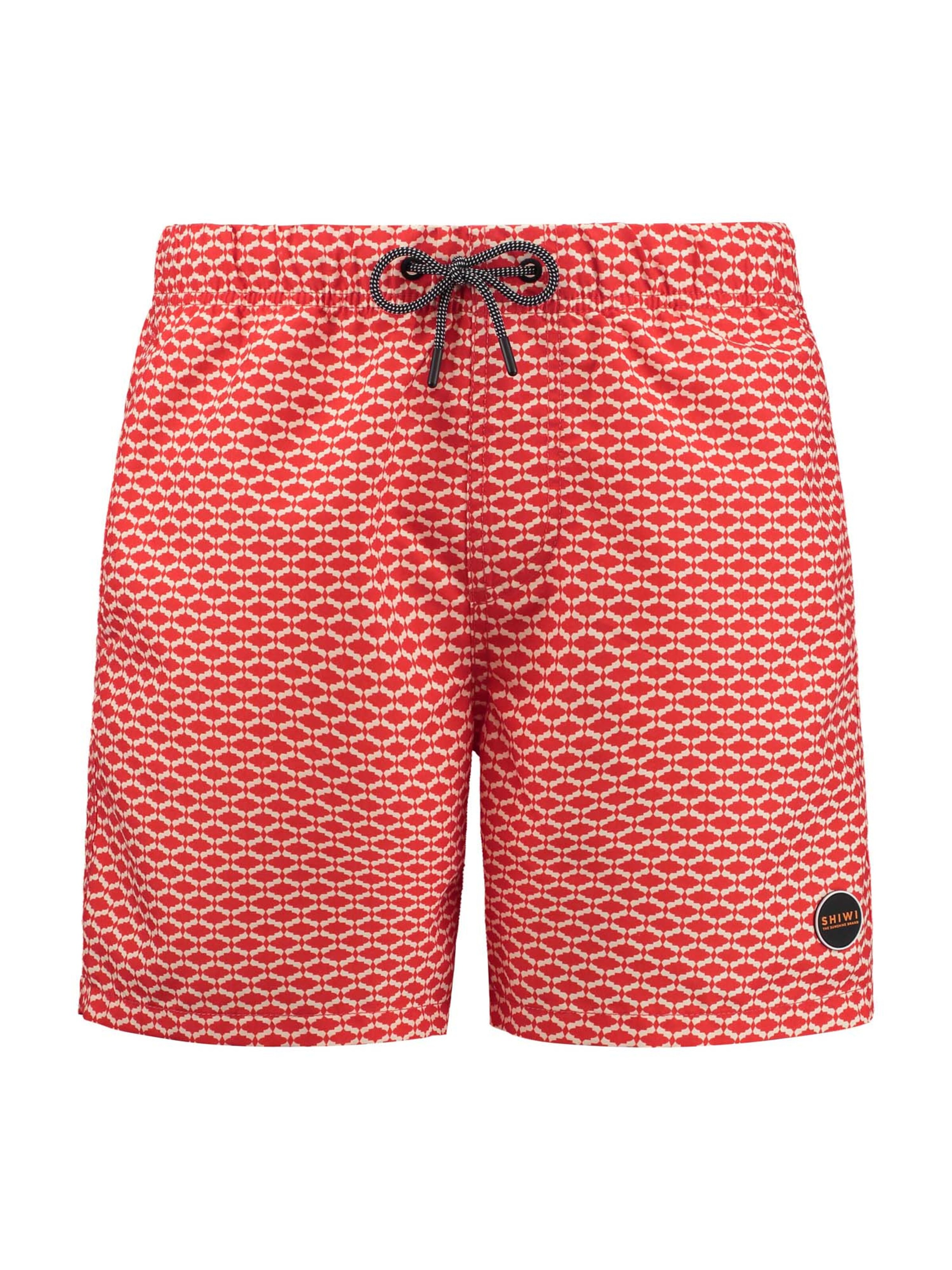 Shiwi Plavecké šortky – červená: přední strana