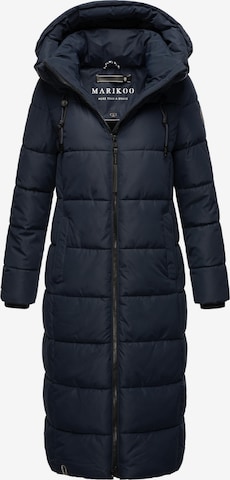 Manteau d’hiver 'Nadeshikoo XVI' MARIKOO en bleu : devant