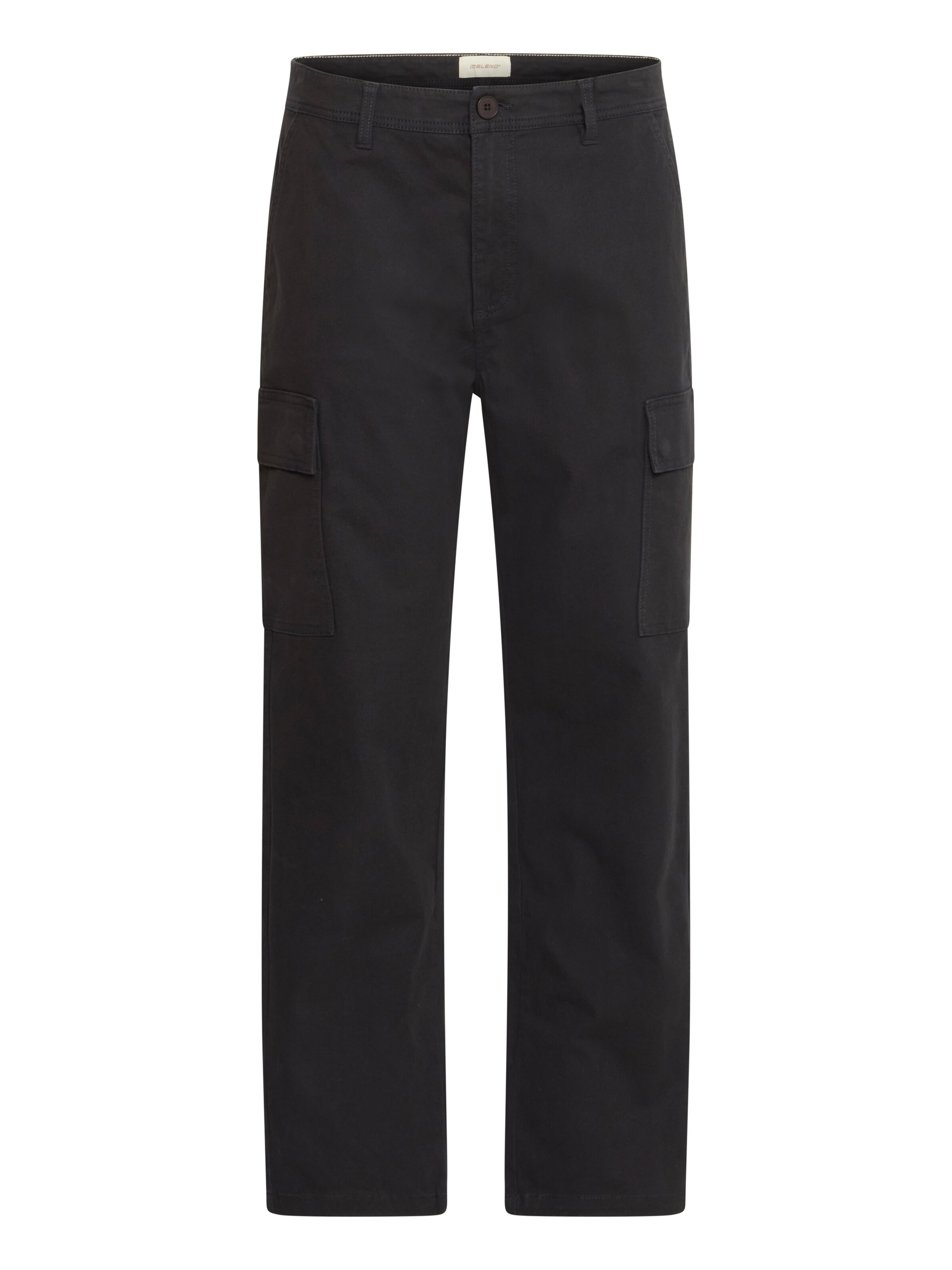 Regular Pantalon cargo 'BHNatan' BLEND en noir : devant