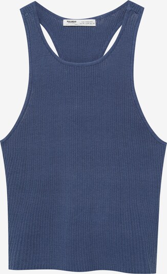 Pull&Bear Tops en tricot en bleu, Vue avec produit