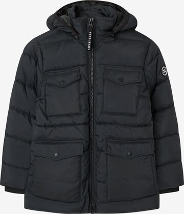 Pepe Jeans Зимняя куртка 'Grantown' в Черный: спереди