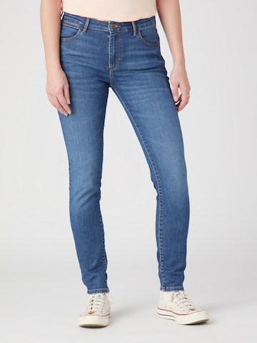 WRANGLER Skinny Jeans 'HYPNOTIC' in Blauw: voorkant