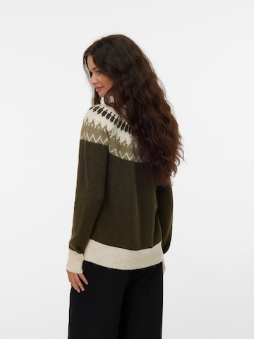 VERO MODA Neulepaita 'VMSIMONE' värissä vihreä