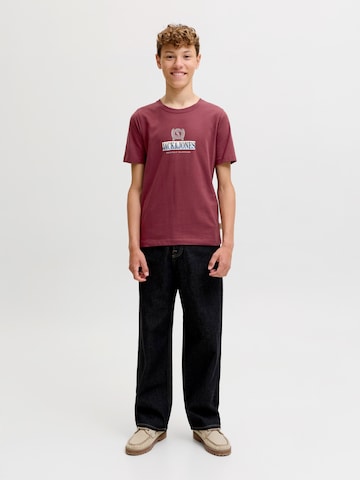 Jack & Jones Junior Koszulka 'JORFREDERIKSBERG' w kolorze brązowy