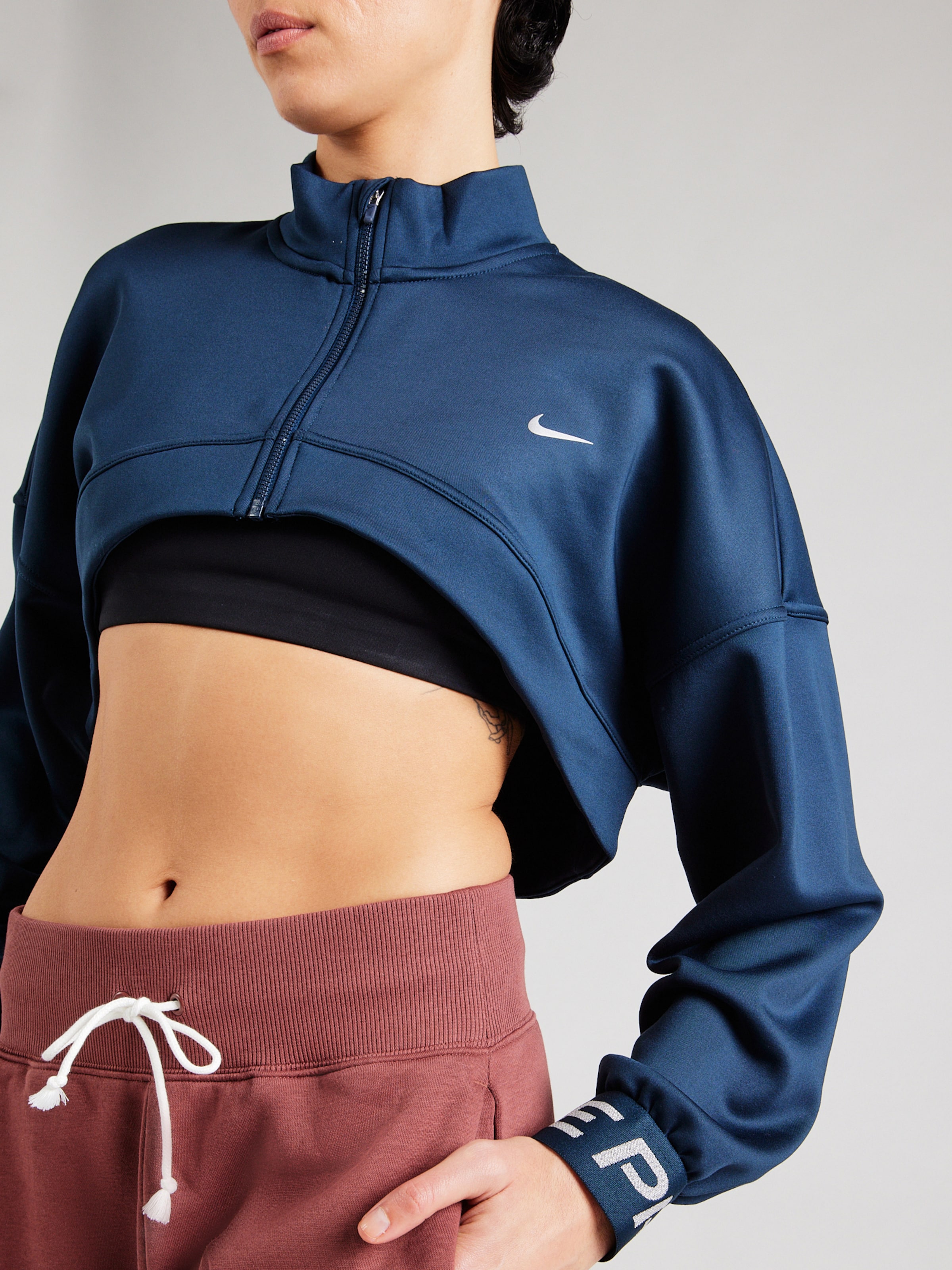 Nike sweat crop top shop