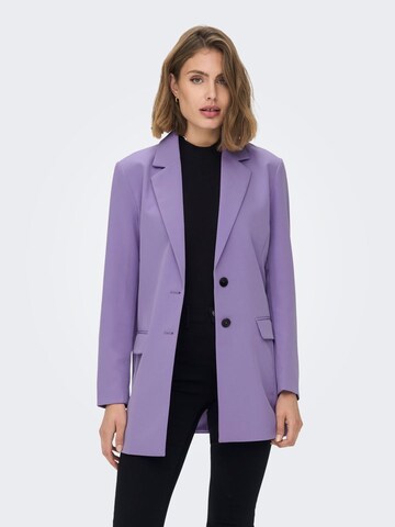 ONLY Blazers in Lila: voorkant