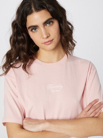 Superdry Shirt in Roze