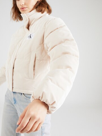 Calvin Klein Jeans Jacke in Beige