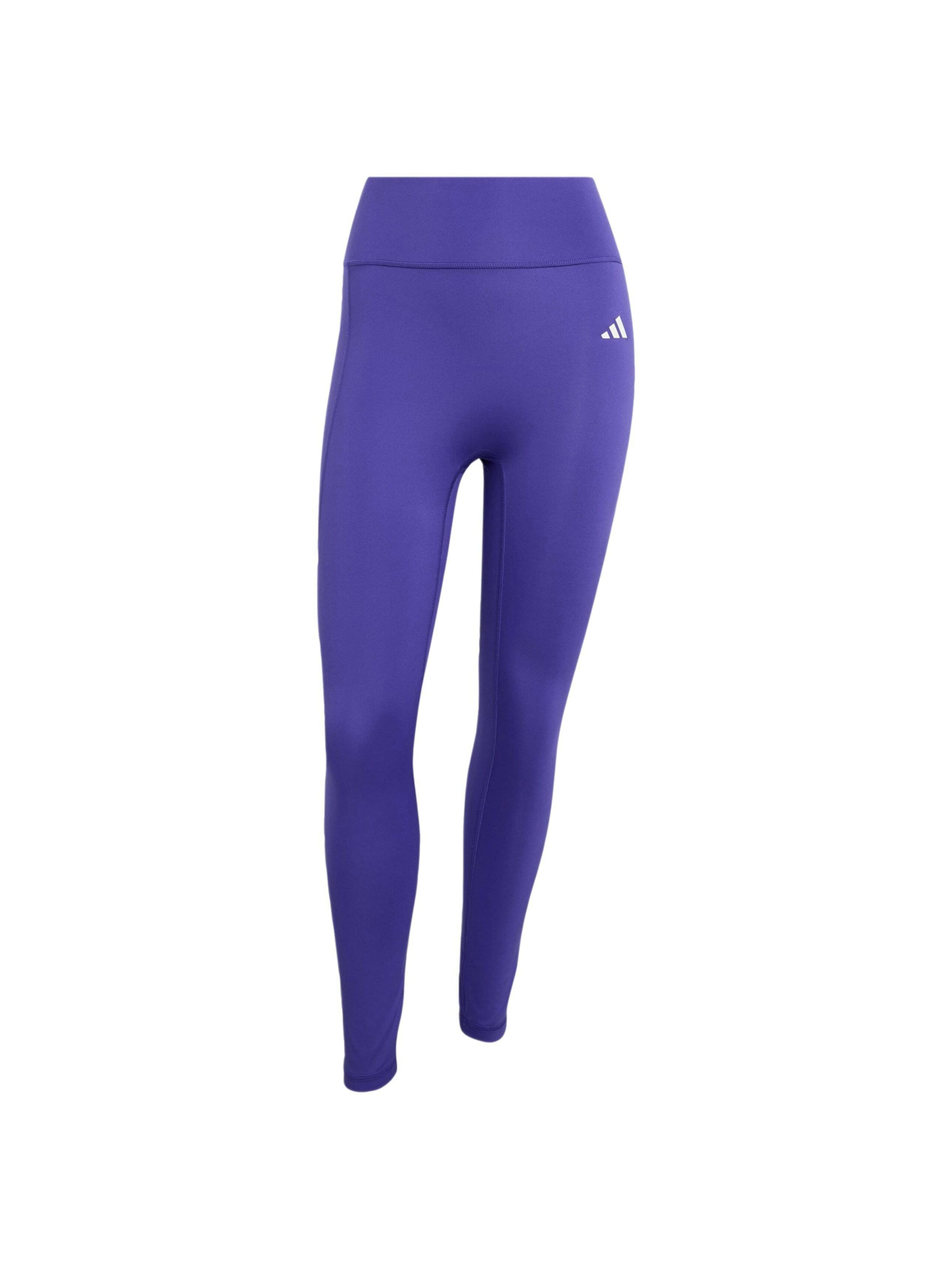 ADIDAS PERFORMANCE Skinny Sporthose 'Optime Power Essentials' in Lila: Vorderseite