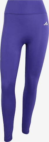 Pantalon de sport 'Optime Power Essentials' ADIDAS PERFORMANCE en violet : devant