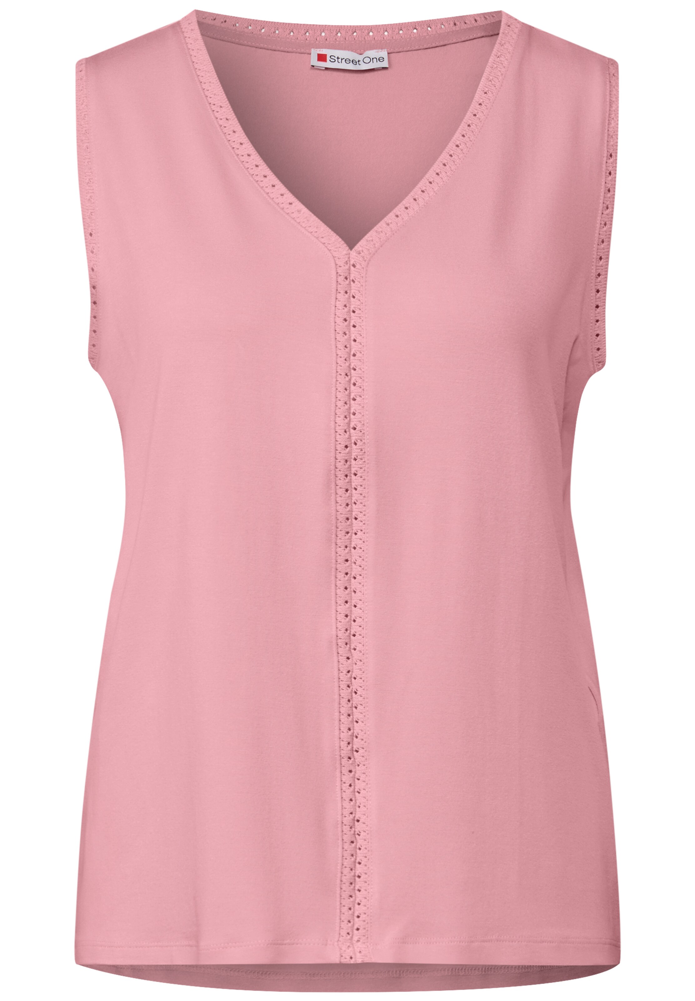 STREET ONE Top in Pink: front
