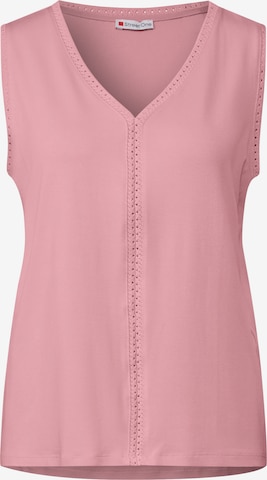STREET ONE Top in Pink: front
