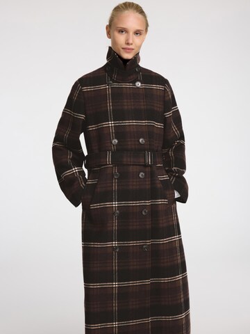 SELECTED FEMME Between-seasons coat in Brown