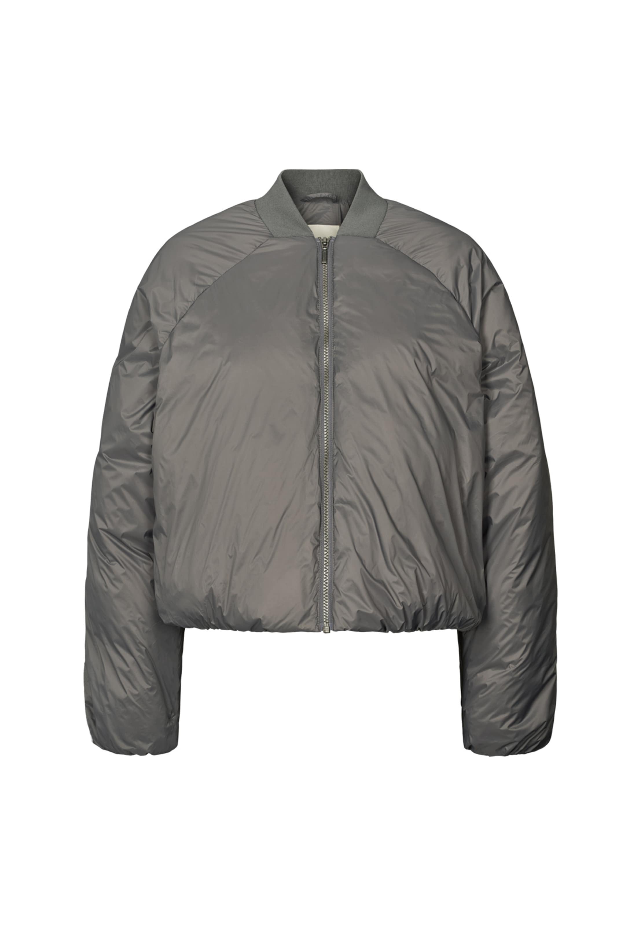 Veste mi-saison rethinkit studios en gris : devant