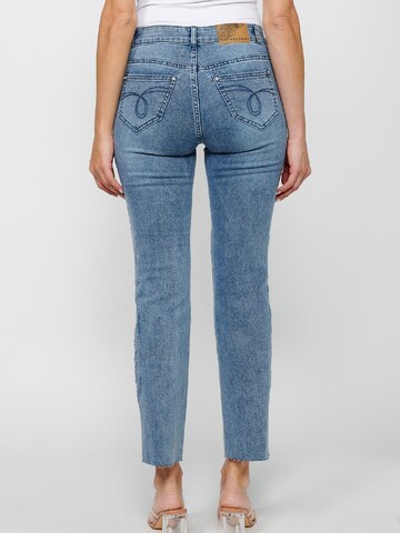 KOROSHI Regular Jeans in Blau